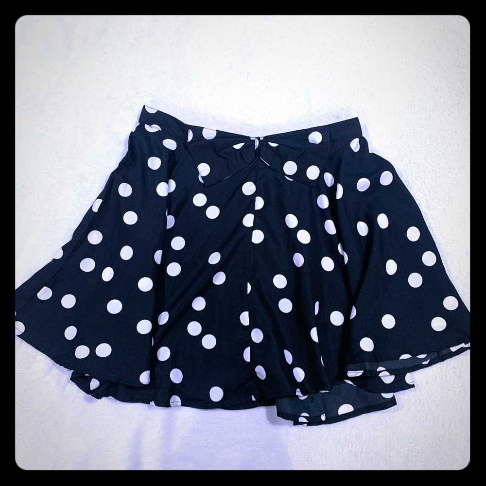 POLKA DOT SKATER DRESS